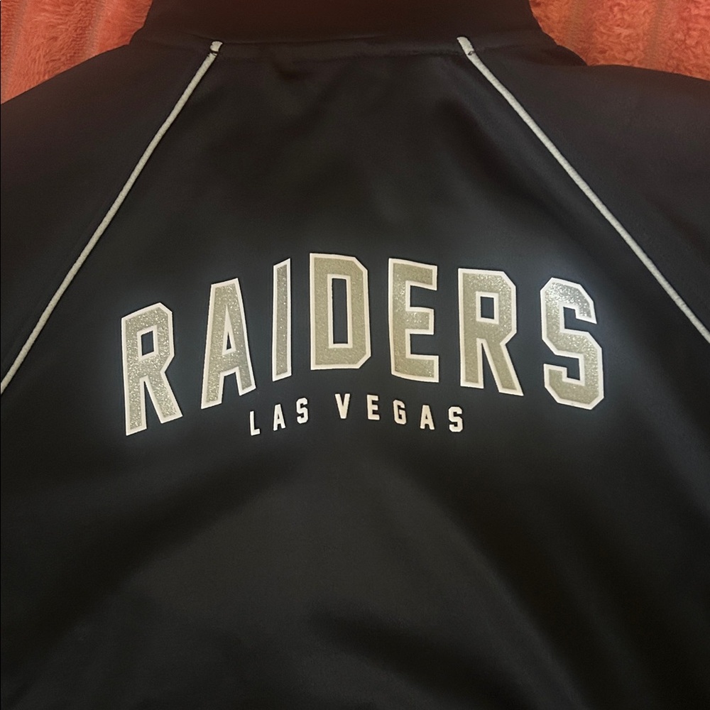Riders by Lee Black Jacket with Raiders Emblem